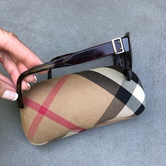 Burberry Grey Gradient Cat Eye Sunglasses